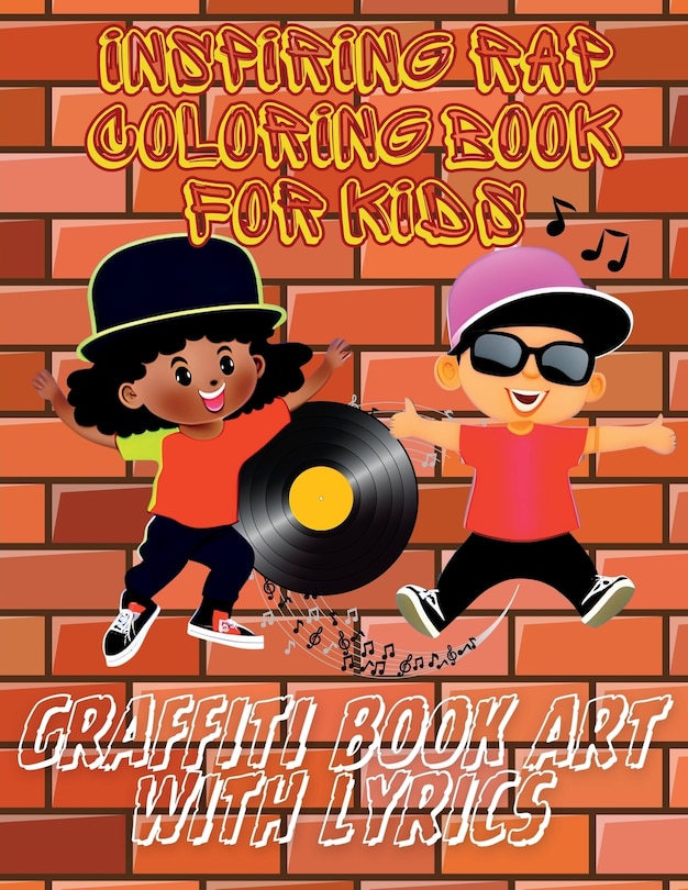 Couverture_Inspiring Rap Coloring Book for Kids