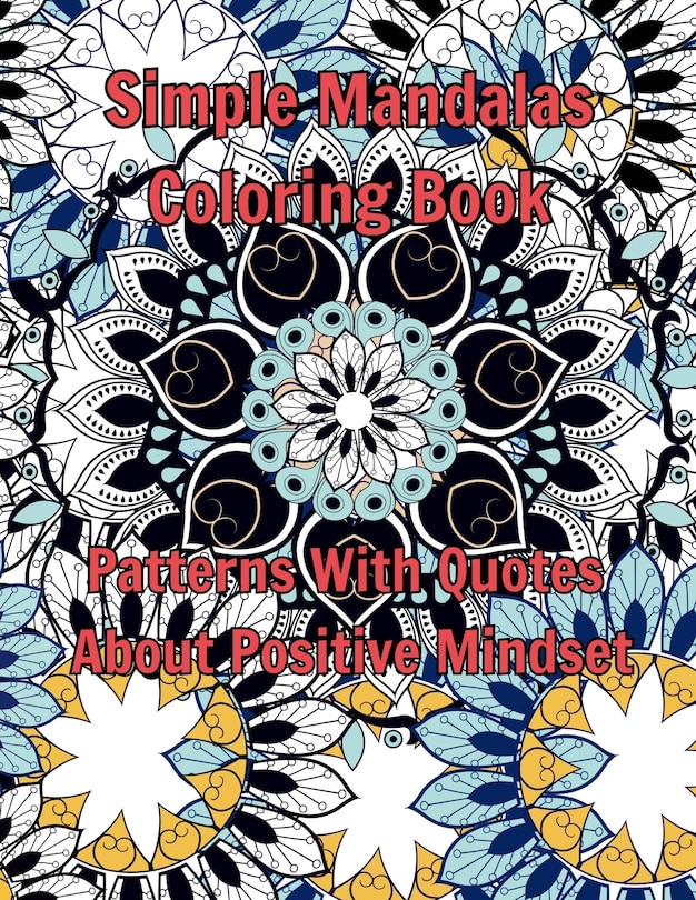 Front cover_Simple Mandalas Coloring Book