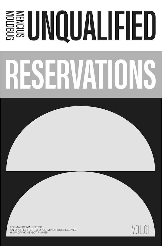 Front cover_Unqualified Reservations: Volume 1