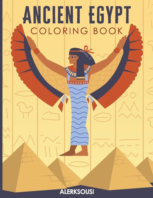 Couverture_Ancient Egypt Coloring Book