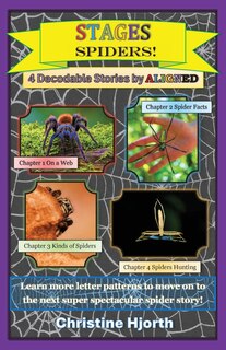 Couverture_Spiders Stages A Non-Fiction Decodable Book