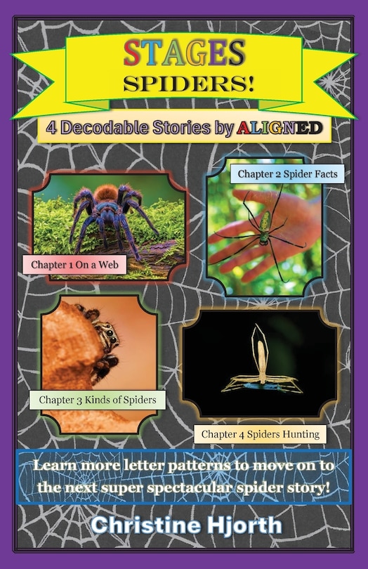 Couverture_Spiders Stages A Non-Fiction Decodable Book