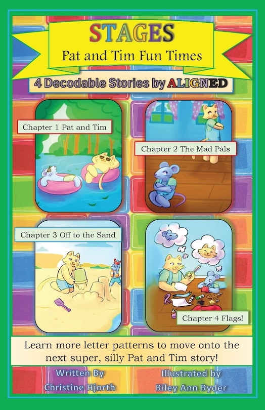 Couverture_Pat and Tim Fun Times Stages A Decodable Chapter Book