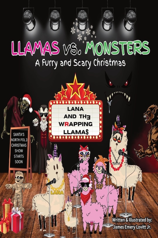 Front cover_LLAMAS vs. MONSTERS