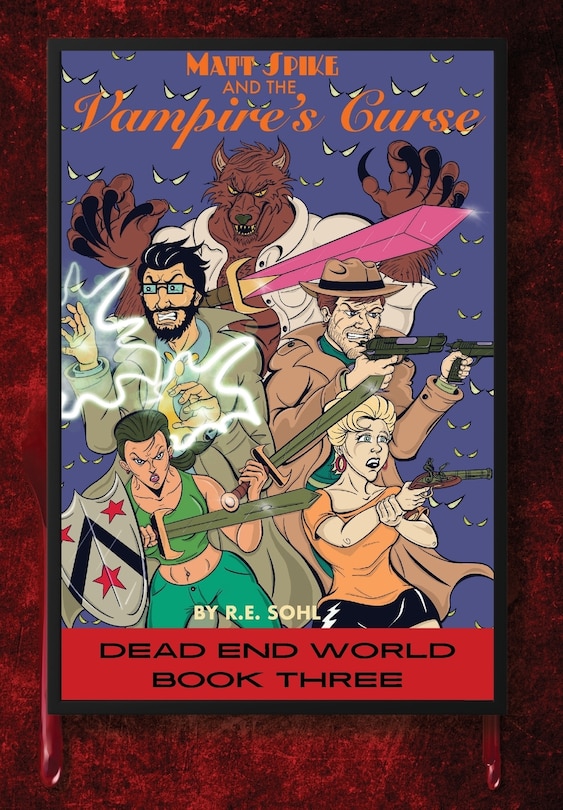 Front cover_Matt Spike And The Vampire's Curse
