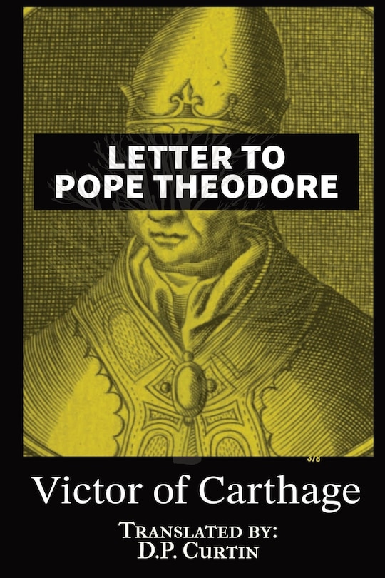 Front cover_Letter to Pope Theodore