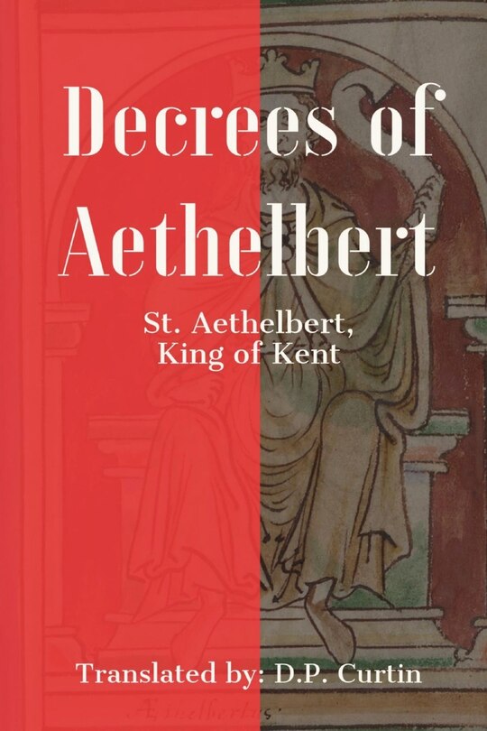 Couverture_Decrees of Aethelbert