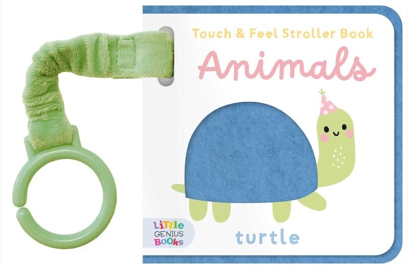 Front cover_Touch & Feel Stroller Book - Animals