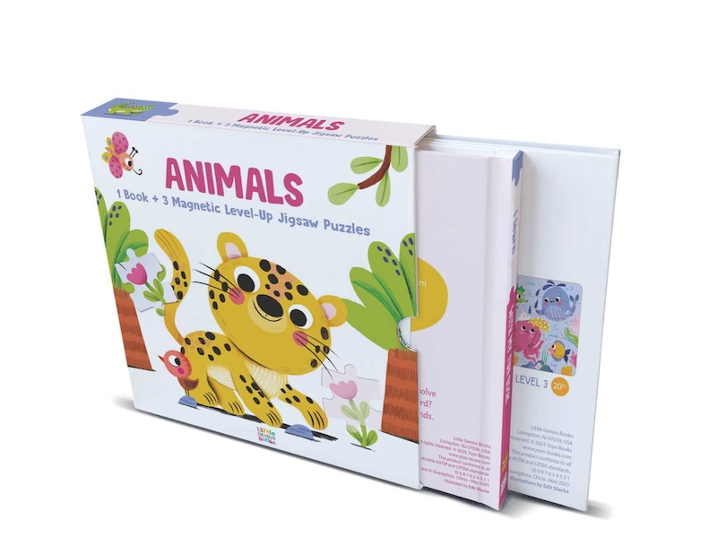 Front cover_Magnetic Level-Up - Animals