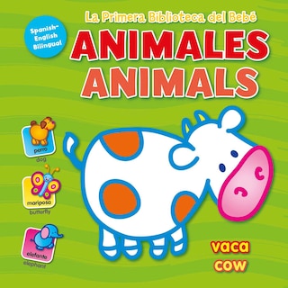 Front cover_La Primera Biblioteca del Bebé Animales (Baby's First Library-Animals Spanish)