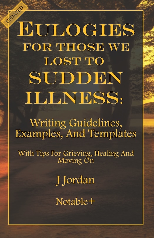 Couverture_Eulogies For Those We Lost To Sudden Illness