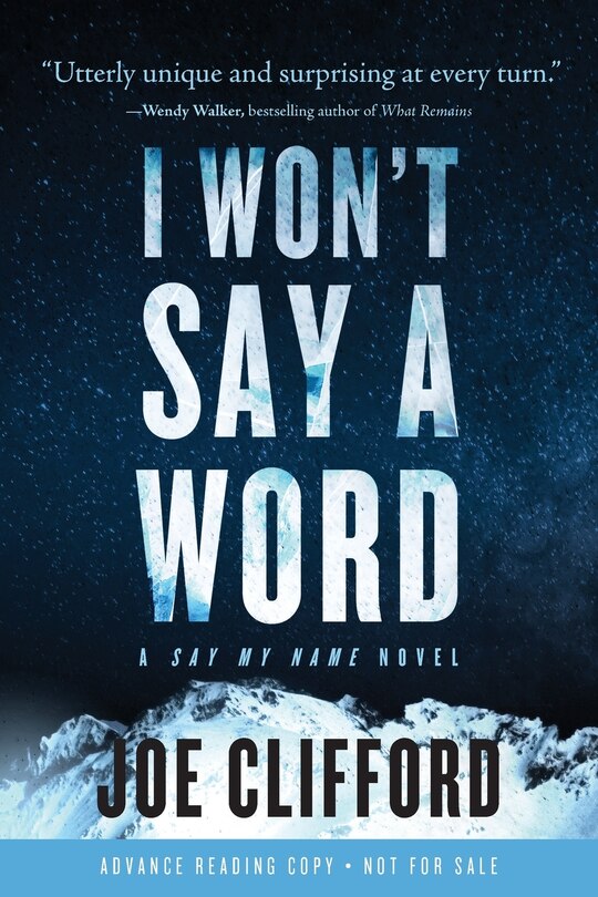 Front cover_I Won't Say a Word