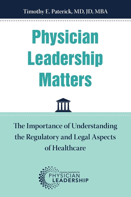 Couverture_Physician Leadership Matters