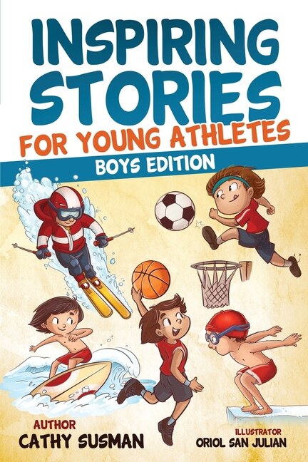 Front cover_Inspiring Stories for Young Athletes