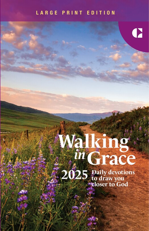 Front cover_Walking in Grace 2025 Large Print