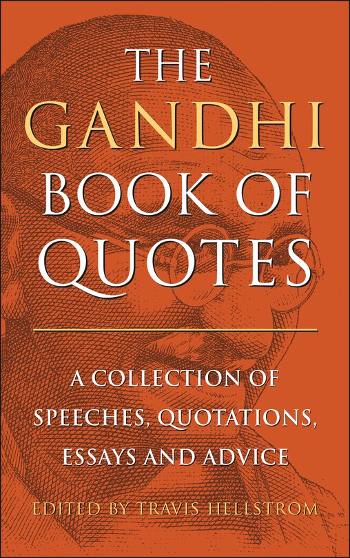 Front cover_The Gandhi Book of Quotes