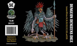 Front cover_Dungeon Denizens: 5E Dungeon Dice