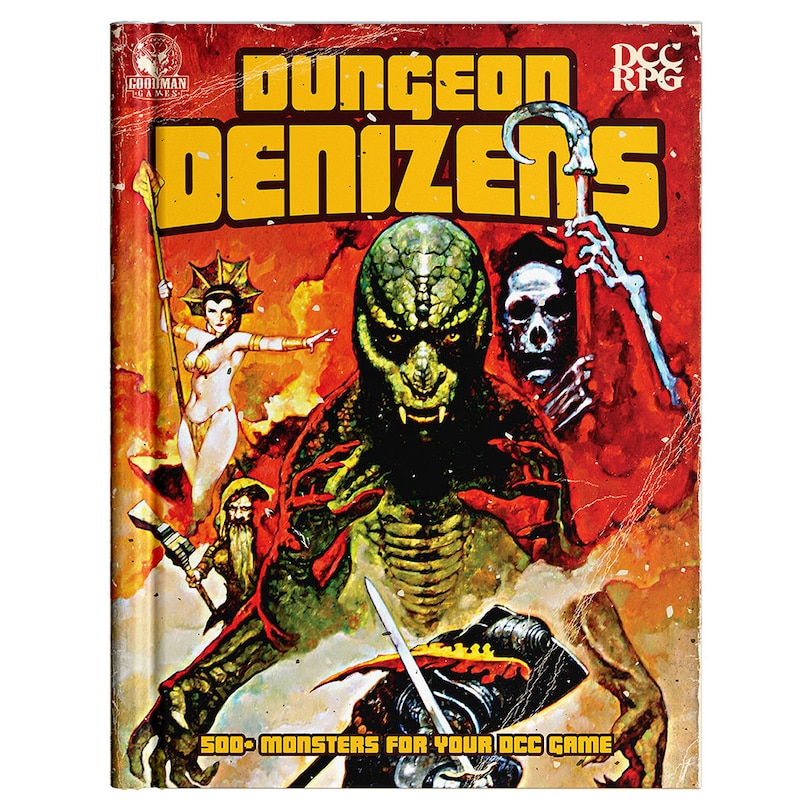 Front cover_DCC RPG: Dungeon Denizens