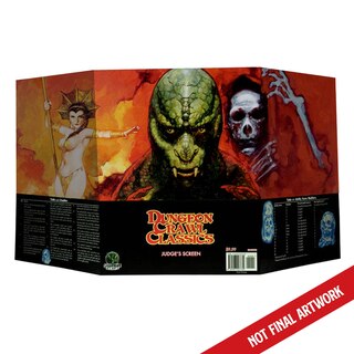Front cover_Dungeon Denizens DCC RPG Judge’s Screen