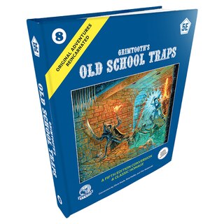 Front cover_D&D 5E: Original Adventures Reincarnated #8: Grimtooth’s Old School Traps