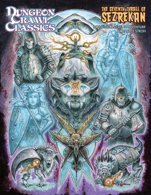 Couverture_Dungeon Crawl Classics #108: The Seventh Thrall of Sezrekan
