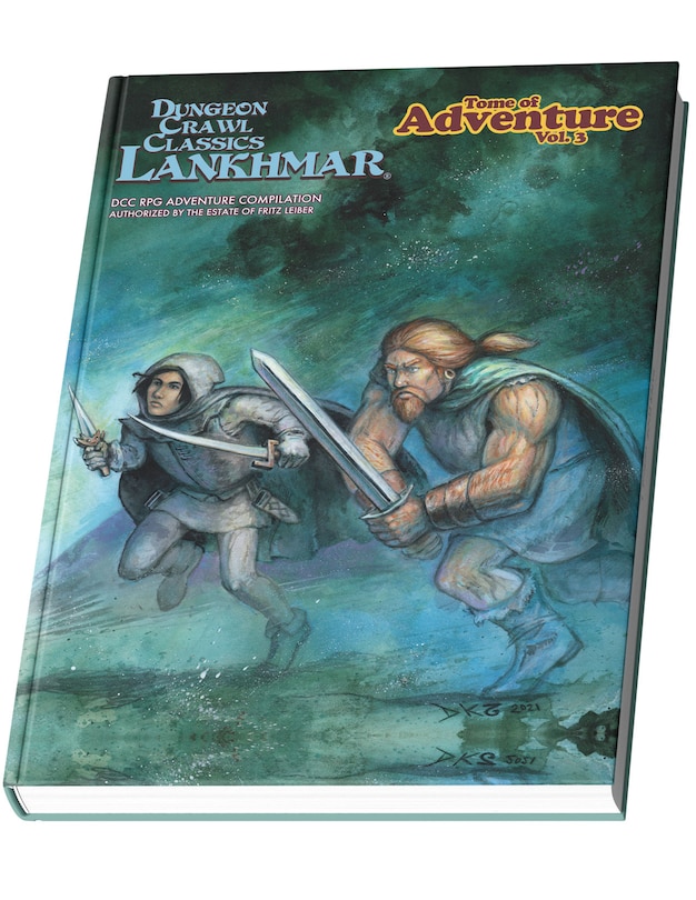 Front cover_DCC RPG Tome of Adventure Volume 3: DCC Lankhmar