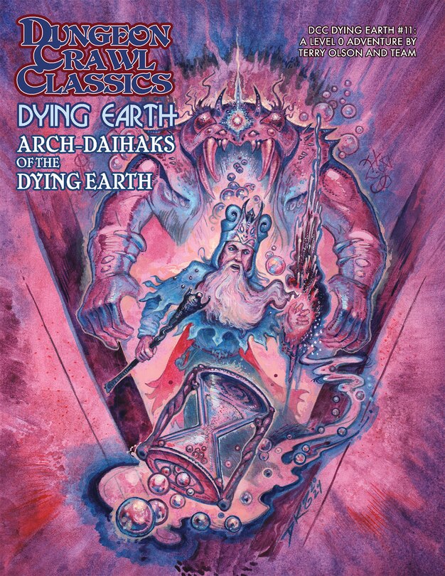 Front cover_Dungeon Crawl Classics Dying Earth #11: Arch-Daihaks of Dying Earth