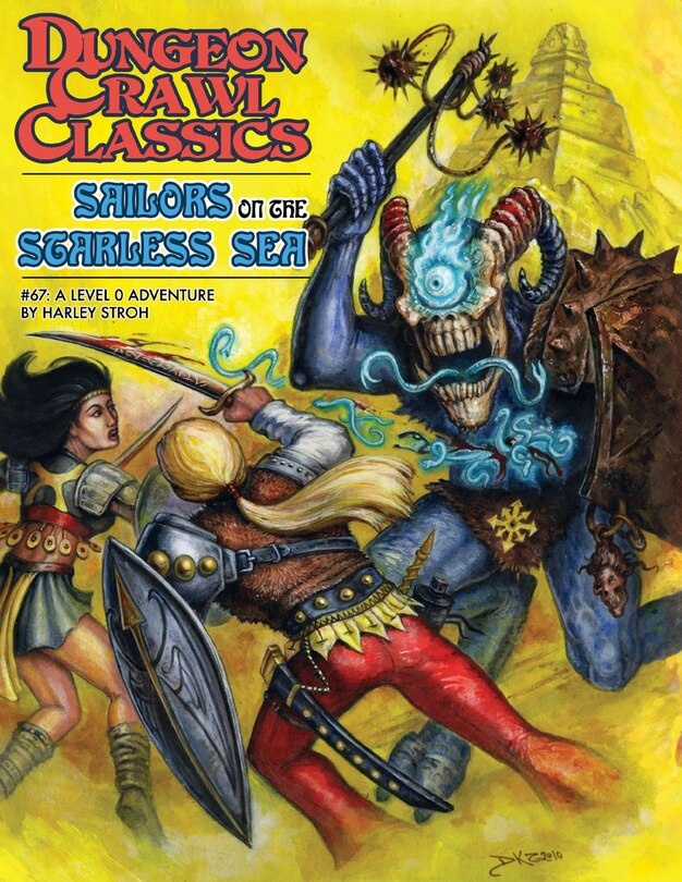 Front cover_Dungeon Crawl Classics #67: Sailors on the Starless Sea - Hardcover Edition