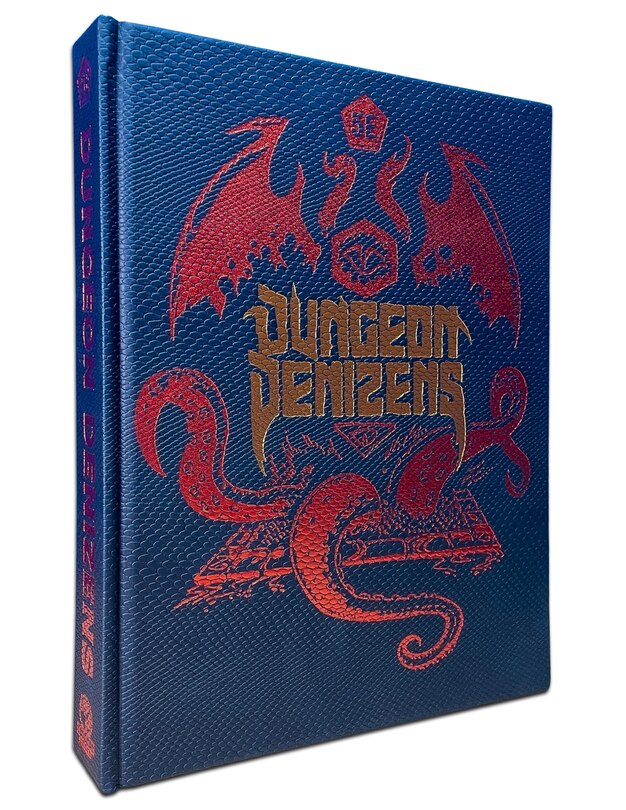 Couverture_D&D 5E: Dungeon Denizens, LE Reptile Skin Foil Cover