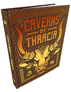 Couverture_The Caverns of Thracia (DCC Rpg) Minotaur Hide Cover