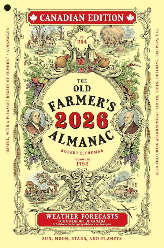 Front cover_The Old Farmer's Almanac 2026 Canadian Edition