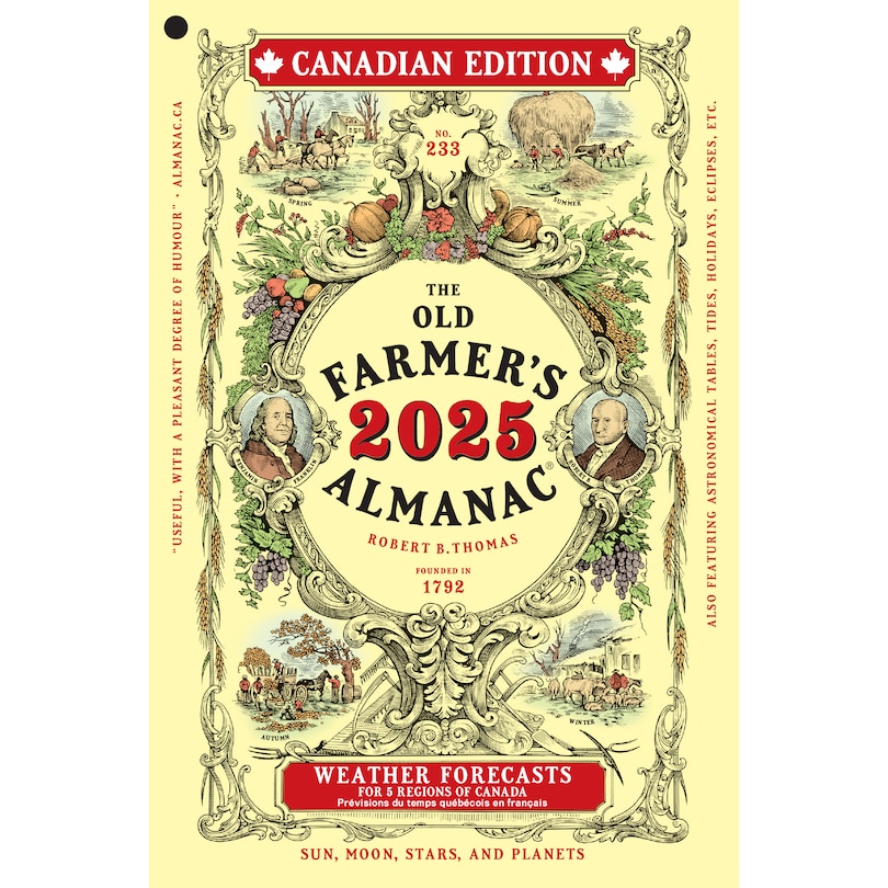 Front cover_The Old Farmer's Almanac 2025 Canadian Edition