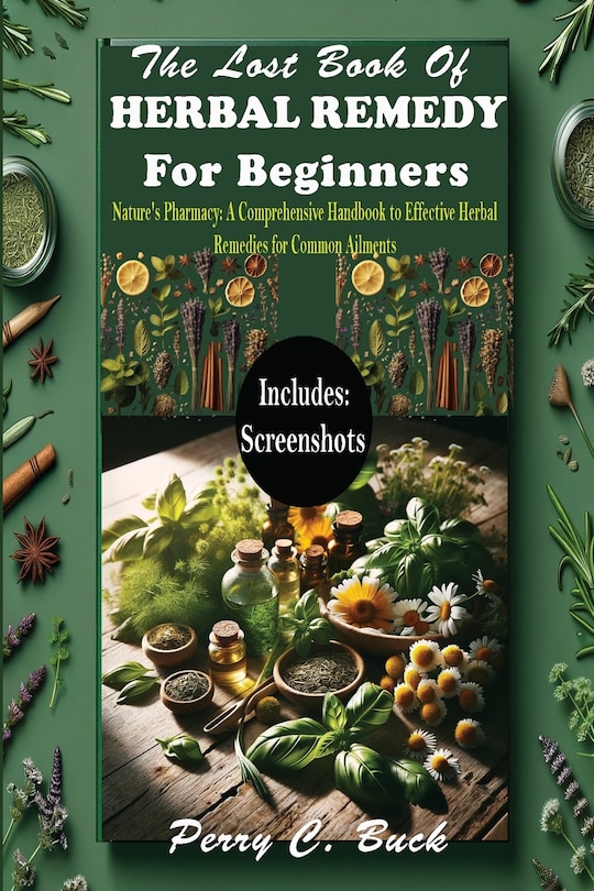 Front cover_The Lost Book of Herbal Remedy for Beginners