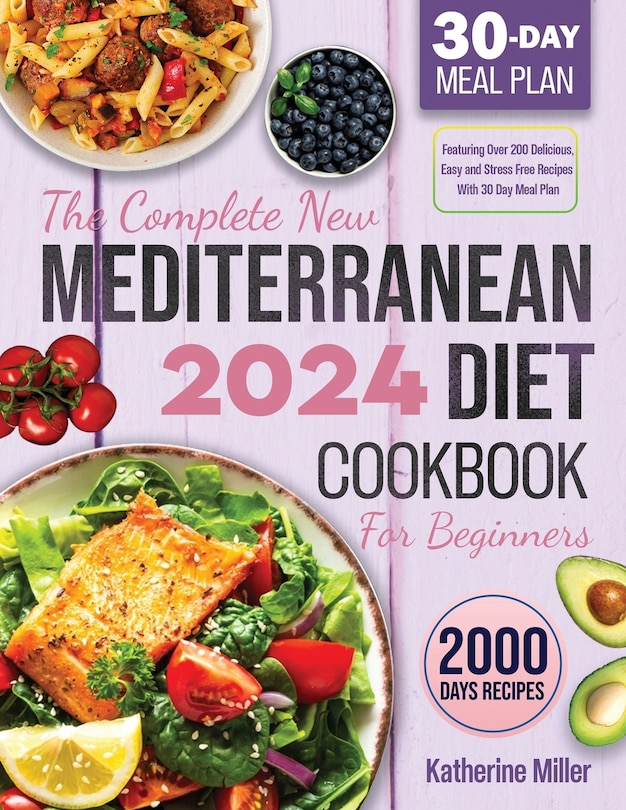 Couverture_The complete New Mediterranean Diet Cookbook For Beginners 2024