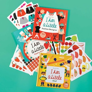Couverture_Little Professionals Collection Set (3-Book Set, Featuring 300+ Stickers)