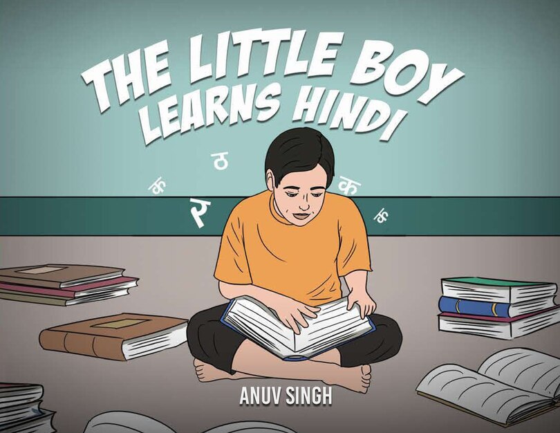 Front cover_The Little Boy Learns Hindi