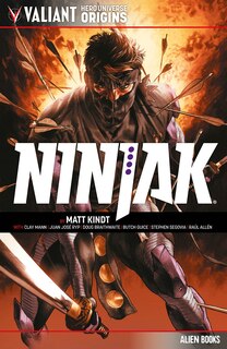 Front cover_Valiant Hero Universe Origins: Ninjak