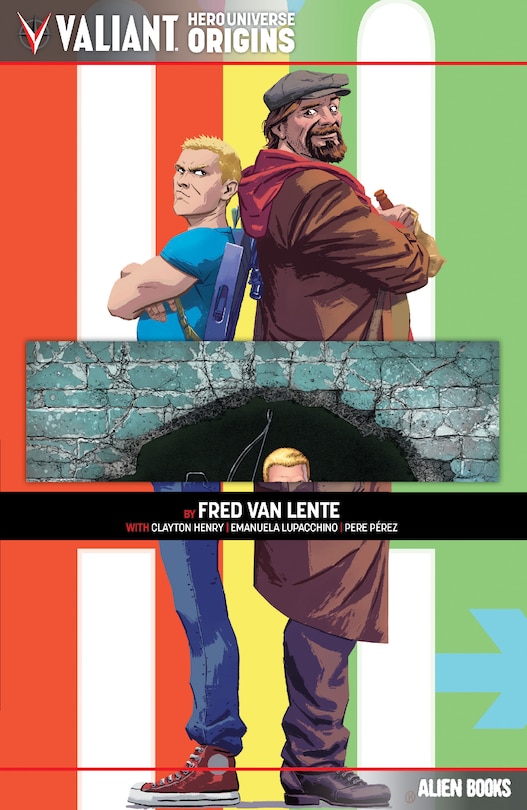 Front cover_Valiant Hero Universe Origins: Archer & Armstrong