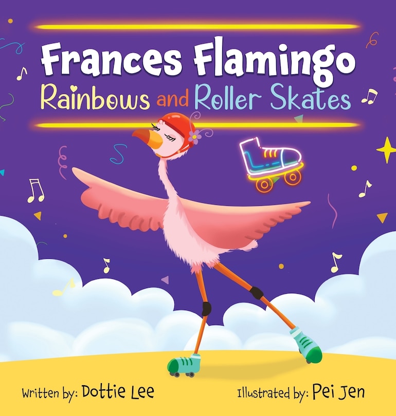 Couverture_Frances Flamingo Rainbows and Roller Skates