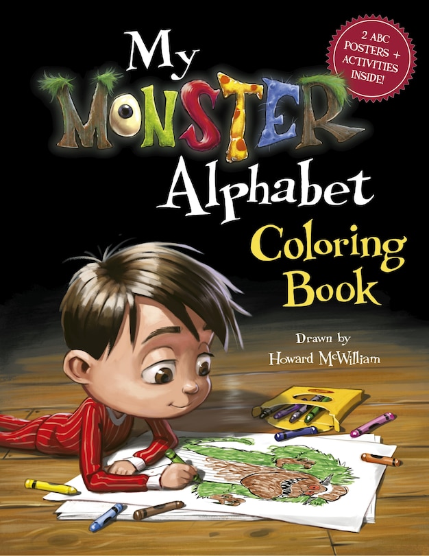 Front cover_My Monster Alphabet Coloring Book