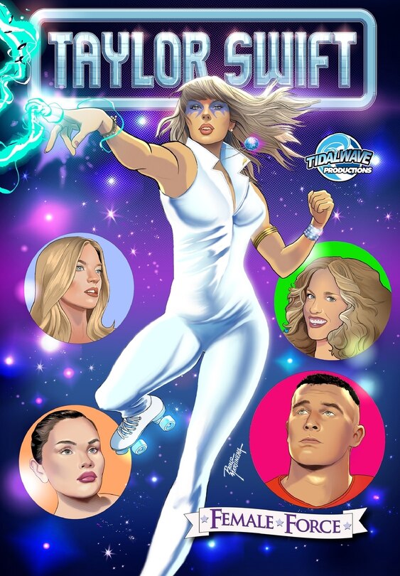 Front cover_Female Force Taylor Swift Dazzler Homage Variant