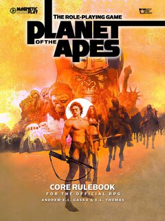 Front cover_The Role-Playing Game of the Planet of the Apes Core Rulebook