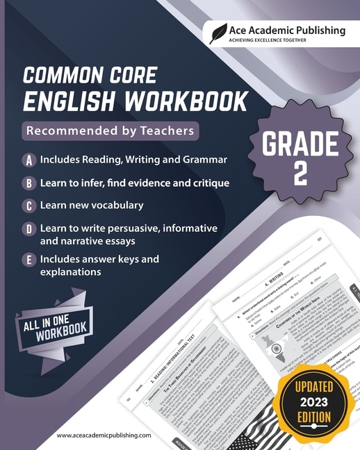 Front cover_Common Core English Workbook