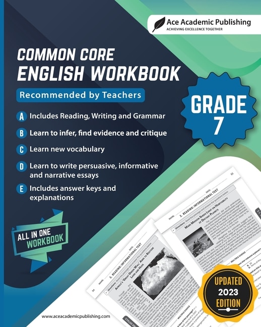 Front cover_Common Core English Workbook