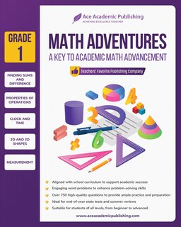 Couverture_Math Adventures - Grade 1