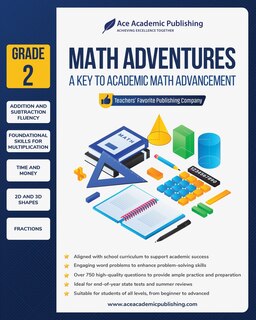 Couverture_Math Adventures - Grade 2