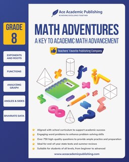 Couverture_Math Adventures - Grade 8