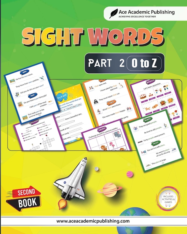 Front cover_Sight Words - Part 2 (O to Z)