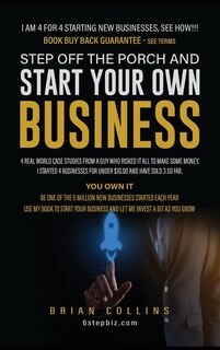 Front cover_Step Off the Porch and Start Your Own Business