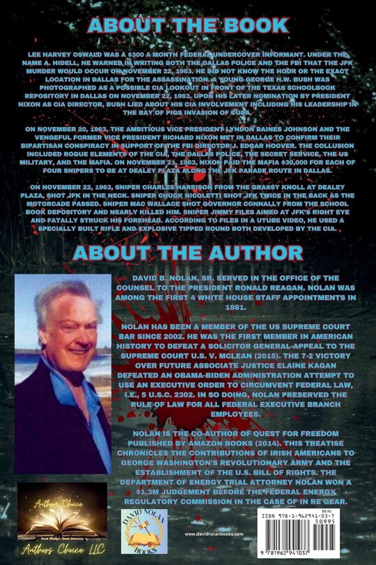 Front cover_LBJ's and Nixon's Patsy